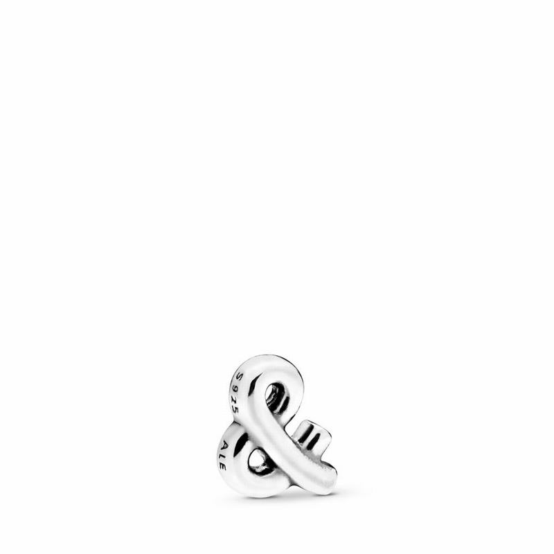 Pandora Ampersand Sign Petite Locket Charm Silver Egypt MZ2758960
